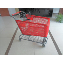 High Quality Plastic Shopping Trolley